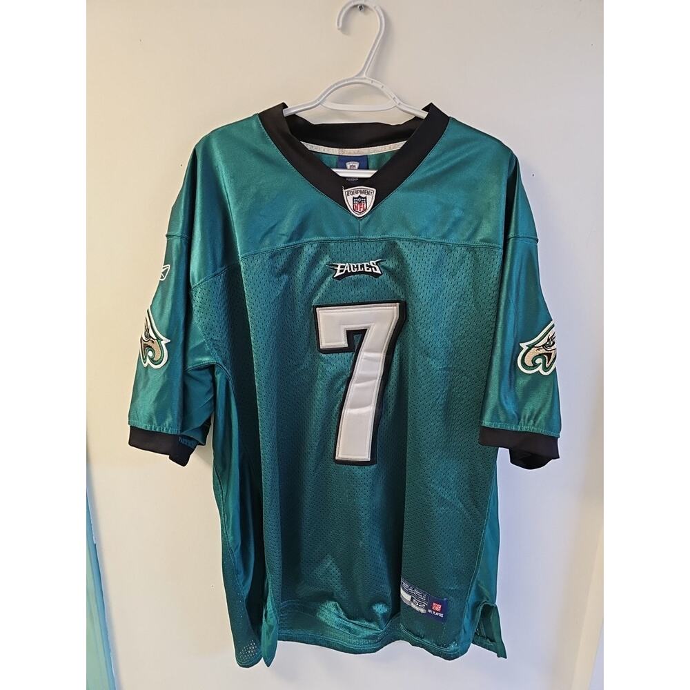 Vintage Michael Vick #7 Philadelphia Eagles Reebok On Field Jersey NFL Size 52